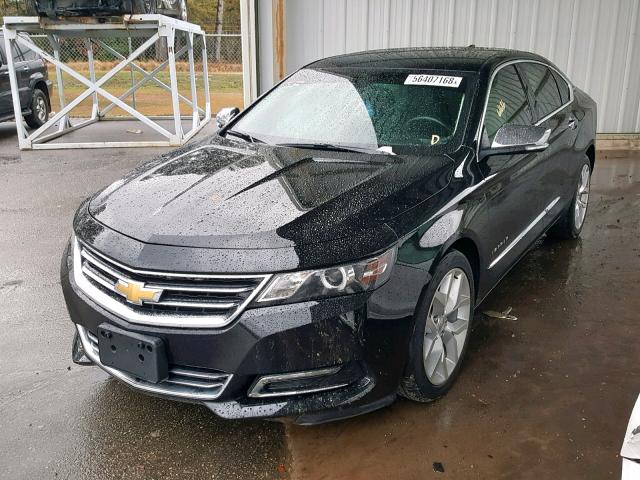 2G1125S36J9110358 - 2018 CHEVROLET IMPALA PRE BLACK photo 2