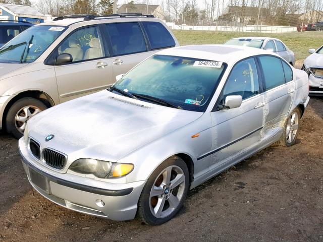 WBAEW53485PN37291 - 2005 BMW 330 XI SILVER photo 2