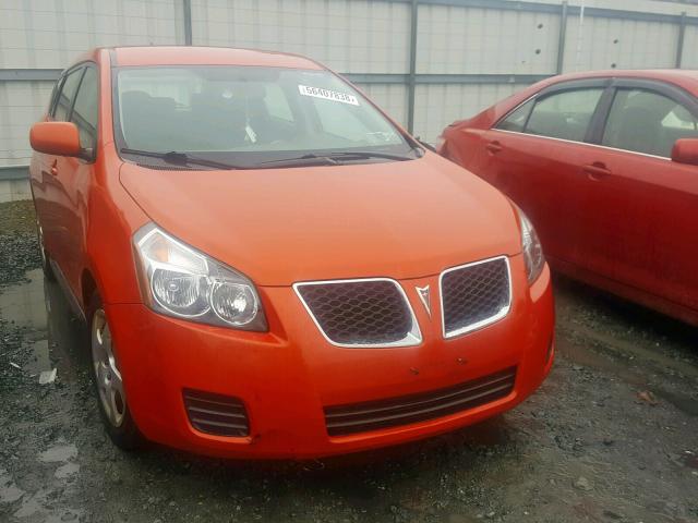 5Y2SL6E83AZ406997 - 2010 PONTIAC VIBE ORANGE photo 1