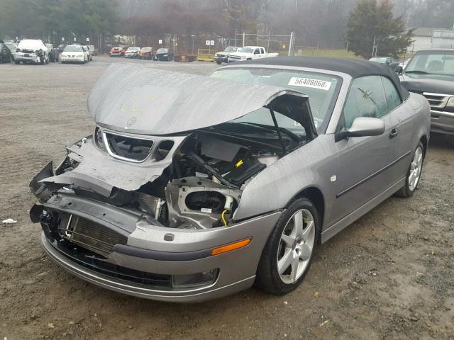 YS3FD79Y146000925 - 2004 SAAB 9-3 ARC GRAY photo 2