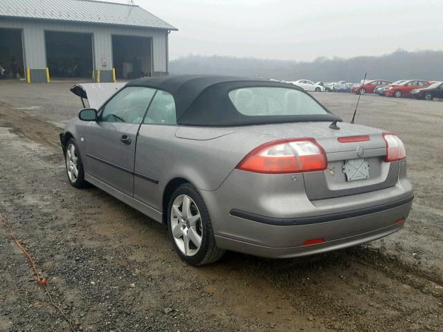 YS3FD79Y146000925 - 2004 SAAB 9-3 ARC GRAY photo 3