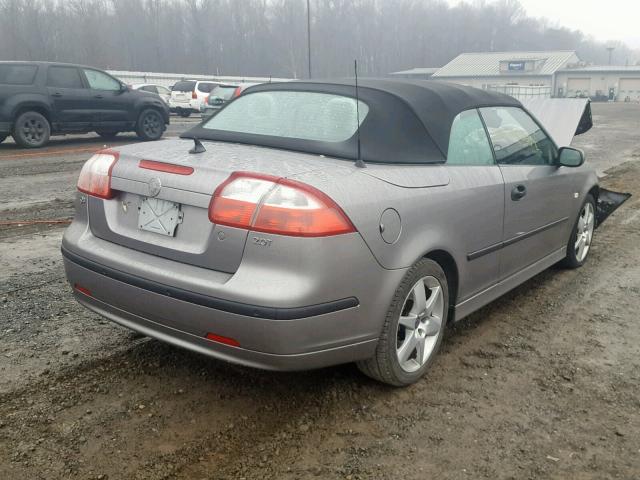 YS3FD79Y146000925 - 2004 SAAB 9-3 ARC GRAY photo 4