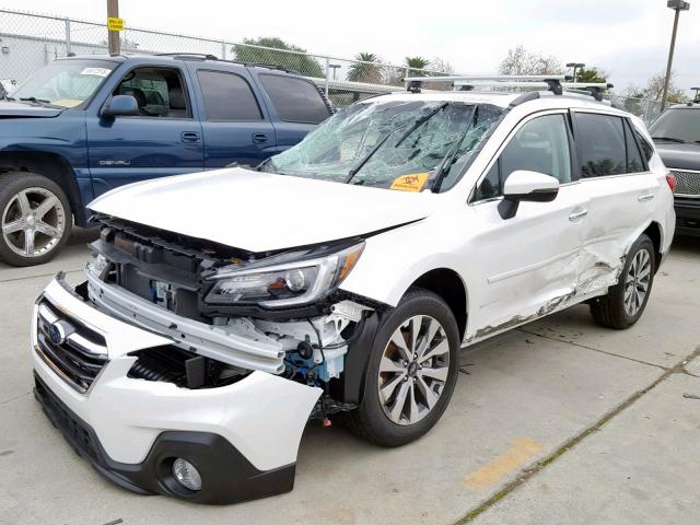 4S4BSATCXK3236442 - 2019 SUBARU OUTBACK TO WHITE photo 2