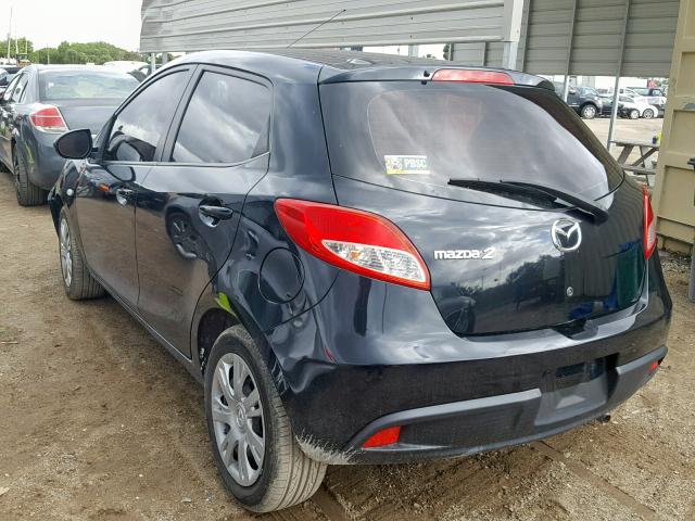 JM1DE1KY7E0174151 - 2014 MAZDA MAZDA2 SPO BLACK photo 3