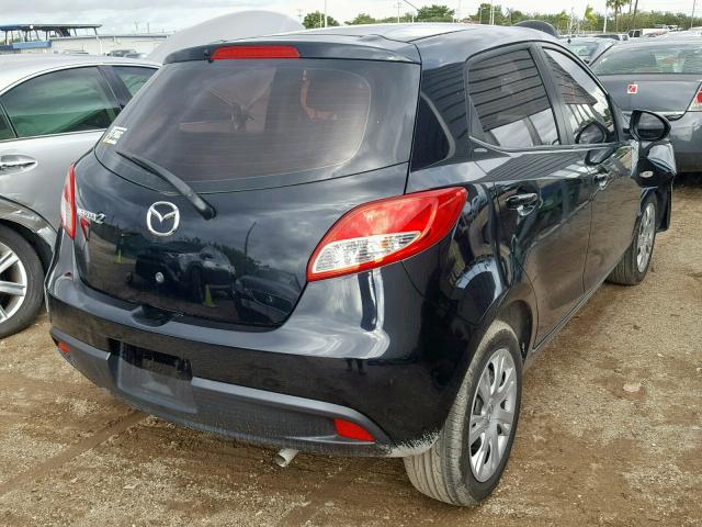 JM1DE1KY7E0174151 - 2014 MAZDA MAZDA2 SPO BLACK photo 4