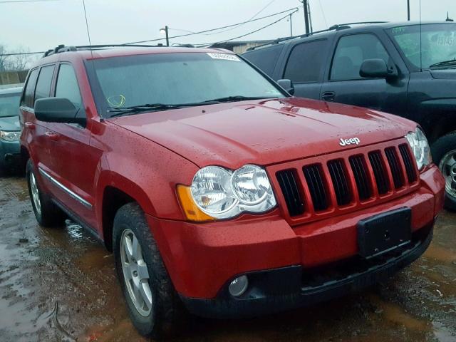 1J4PR4GK5AC119899 - 2010 JEEP GRAND CHER RED photo 1