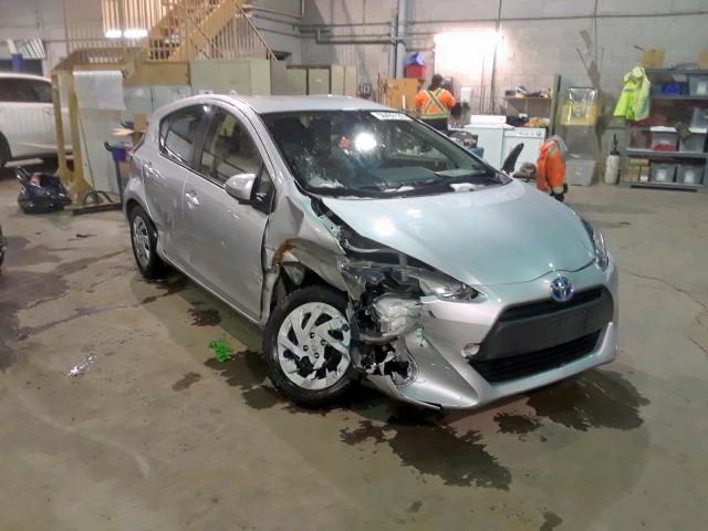 JTDKDTB38F1584043 - 2015 TOYOTA PRIUS C SILVER photo 1