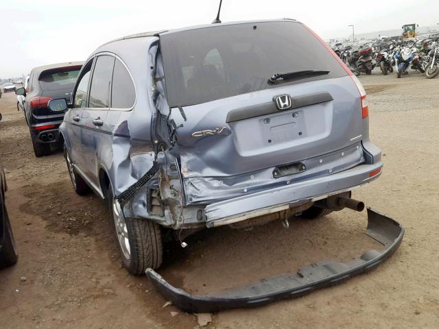 JHLRE3H41BC006315 - 2011 HONDA CR-V SE BLUE photo 3