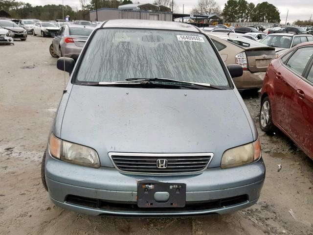 JHMRA1869SC021576 - 1995 HONDA ODYSSEY LX BLUE photo 9