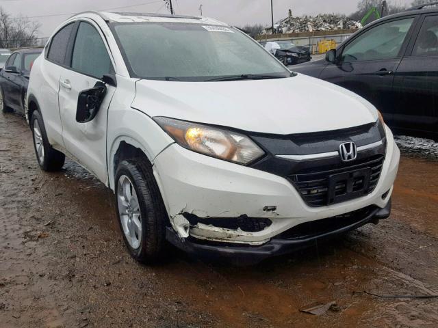 3CZRU6H72GM730090 - 2016 HONDA HR-V EXL WHITE photo 1