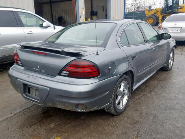 1G2NF52E64M595921 - 2004 PONTIAC GRAND AM S GRAY photo 4