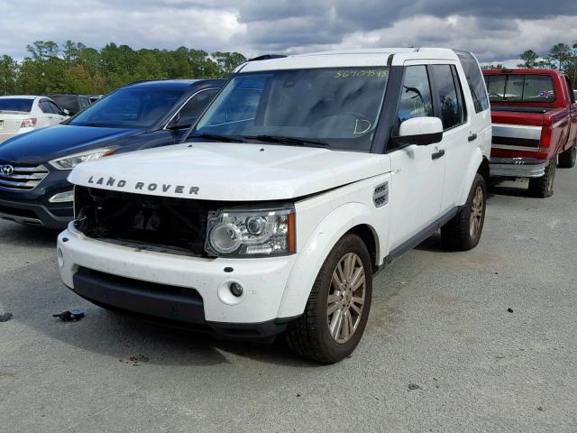 SALAG2D43CA602004 - 2012 LAND ROVER LR4 HSE WHITE photo 2