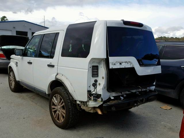 SALAG2D43CA602004 - 2012 LAND ROVER LR4 HSE WHITE photo 3