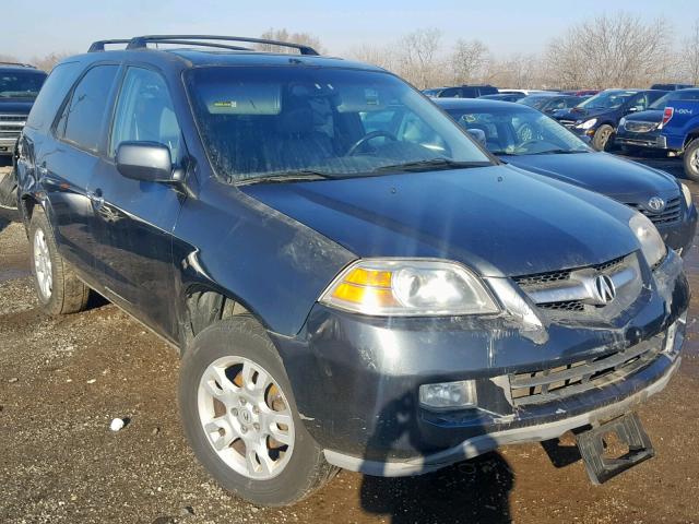 2HNYD18875H553264 - 2005 ACURA MDX TOURIN BLUE photo 1