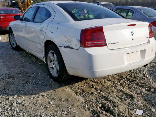 2B3KA33GX8H236714 - 2008 DODGE CHARGER SX WHITE photo 3