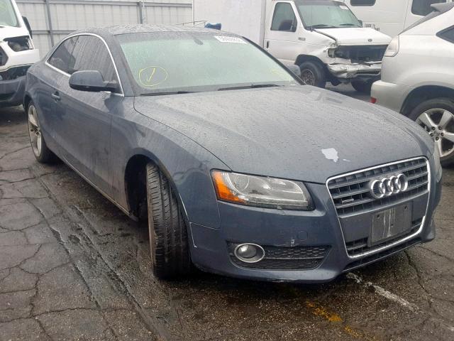 WAULFAFR3BA022527 - 2011 AUDI A5 PREMIUM GRAY photo 1