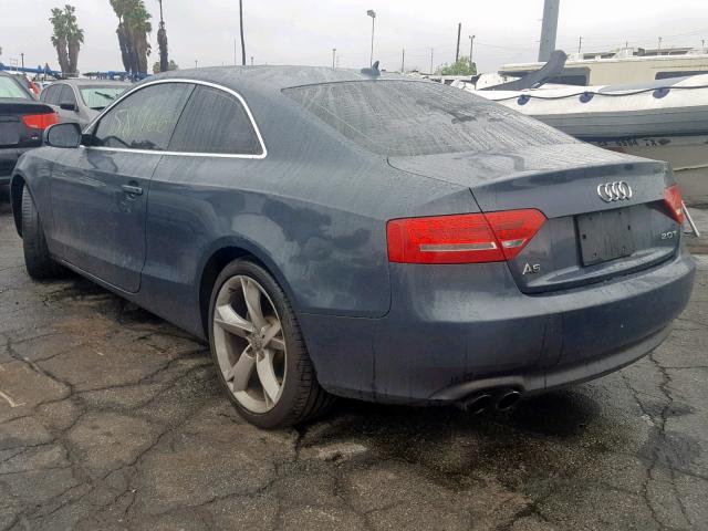 WAULFAFR3BA022527 - 2011 AUDI A5 PREMIUM GRAY photo 3