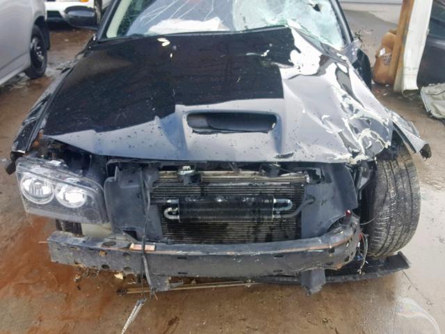 2B3KA73W58H236800 - 2008 DODGE CHARGER SR BLACK photo 7