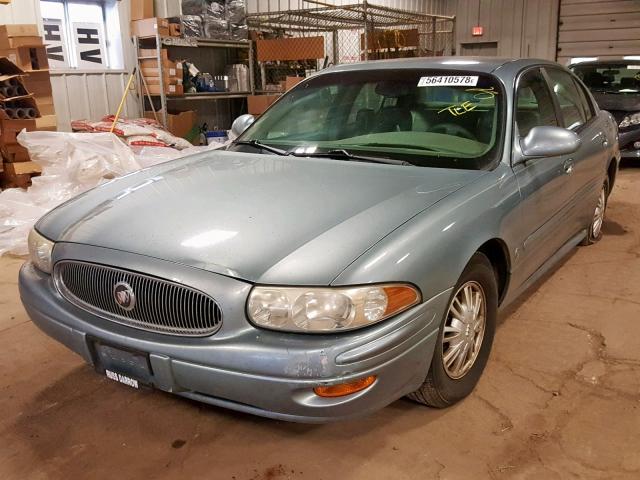 1G4HP52K83U178810 - 2003 BUICK LESABRE CU BLUE photo 2