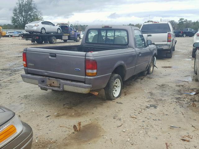 1FTCR10A9SUA11656 - 1995 FORD RANGER GRAY photo 4