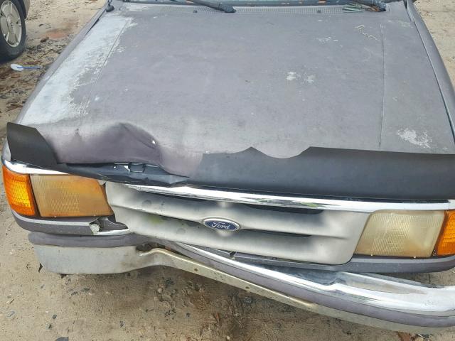 1FTCR10A9SUA11656 - 1995 FORD RANGER GRAY photo 7