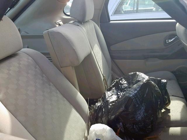 1G1ZT62875F301592 - 2005 CHEVROLET MALIBU MAX ოქროსფერი ფოტო 6