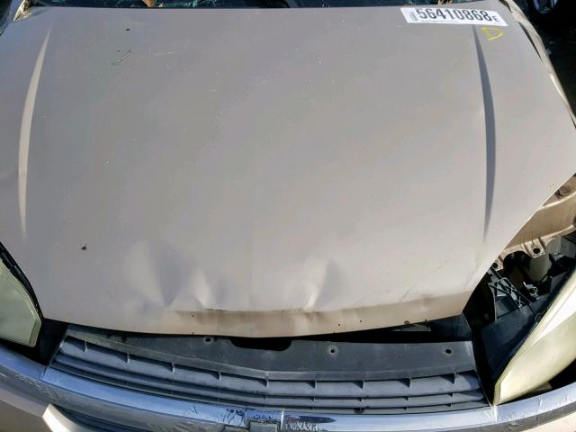 1G1ZT62875F301592 - 2005 CHEVROLET MALIBU MAX ოქროსფერი ფოტო 7