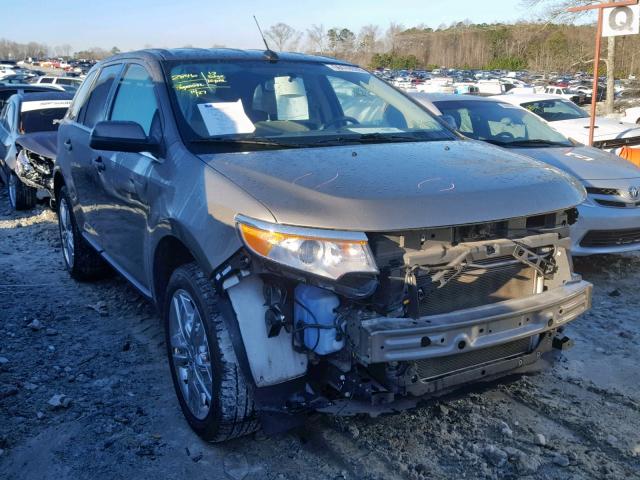 2FMDK3KC3DBB04471 - 2013 FORD EDGE LIMIT GRAY photo 1