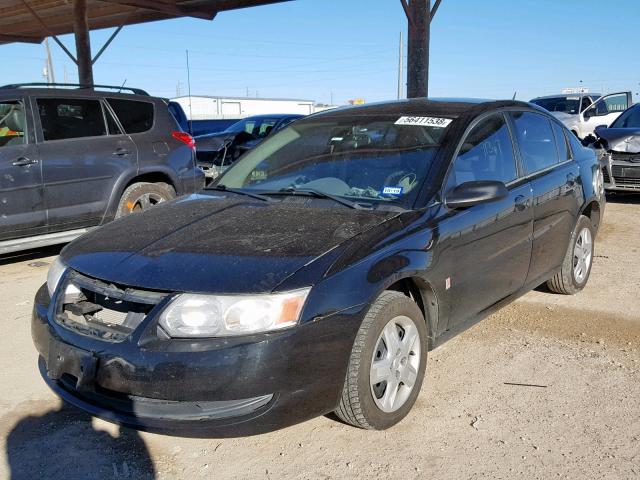 1G8AJ55FX7Z189591 - 2007 SATURN ION LEVEL BLACK photo 2