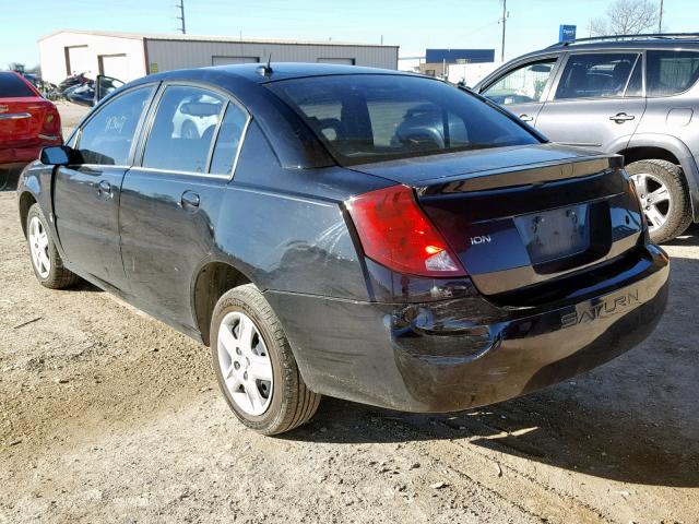 1G8AJ55FX7Z189591 - 2007 SATURN ION LEVEL BLACK photo 3