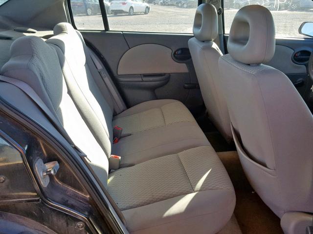 1G8AJ55FX7Z189591 - 2007 SATURN ION LEVEL BLACK photo 6