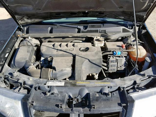 1G8AJ55FX7Z189591 - 2007 SATURN ION LEVEL BLACK photo 7