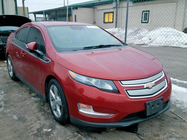 1G1RA6E43FU111994 - 2015 CHEVROLET VOLT RED photo 1