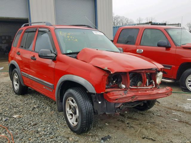 2CNBJ734116930880 - 2001 CHEVROLET TRACKER ZR RED photo 1