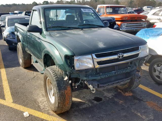 5TENM92N8YZ687439 - 2000 TOYOTA TACOMA PRE GREEN photo 1