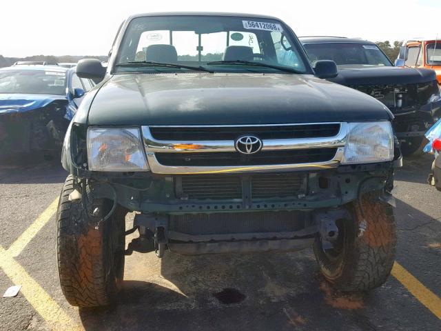 5TENM92N8YZ687439 - 2000 TOYOTA TACOMA PRE GREEN photo 9