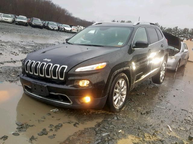 1C4PJMDS2GW251625 - 2016 JEEP CHEROKEE L BLACK photo 2