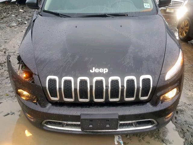 1C4PJMDS2GW251625 - 2016 JEEP CHEROKEE L BLACK photo 7