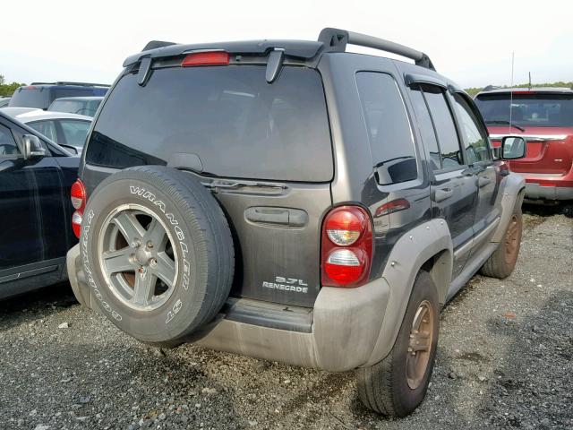 1J4GL38K46W234753 - 2006 JEEP LIBERTY RE BROWN photo 4