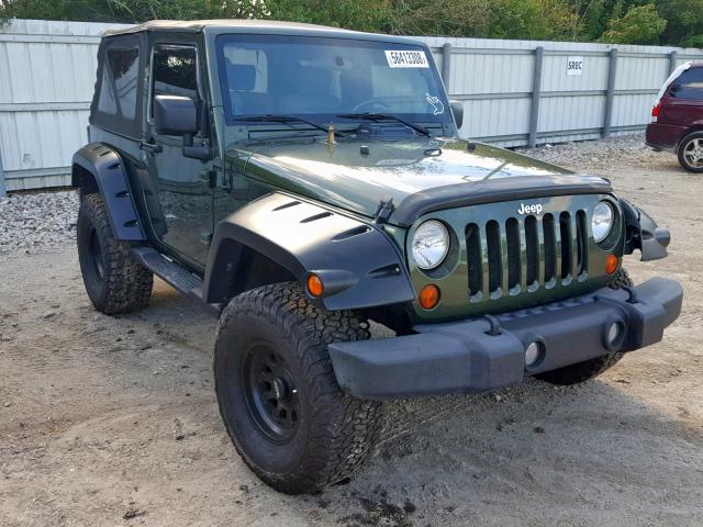 1J4FA541X9L739972 - 2009 JEEP WRANGLER S GREEN photo 1