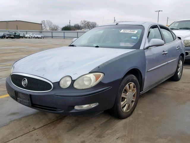 2G4WC532651282891 - 2005 BUICK LACROSSE C BLUE photo 2