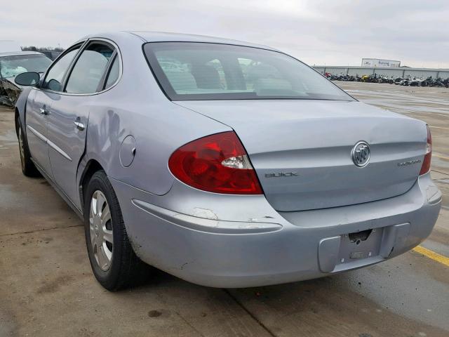 2G4WC532651282891 - 2005 BUICK LACROSSE C BLUE photo 3