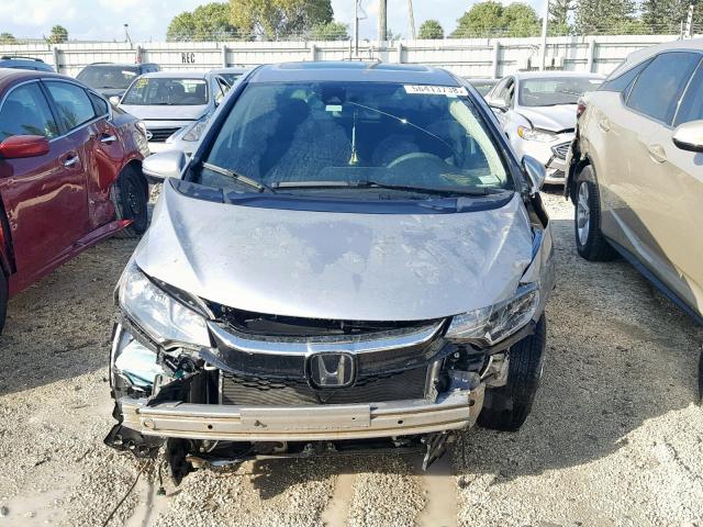 3HGGK5H87JM702008 - 2018 HONDA FIT EX SILVER photo 9