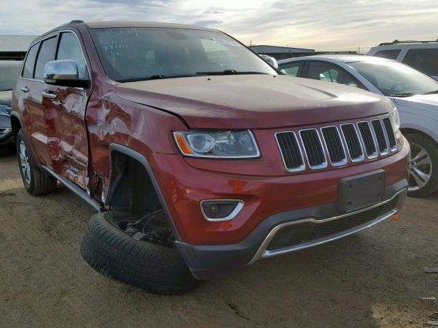 1C4RJFBG2EC469209 - 2014 JEEP GRAND CHER RED photo 1