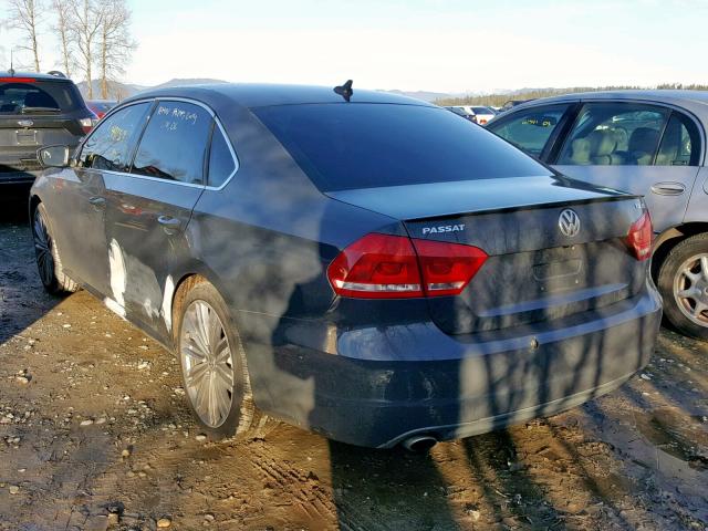 1VWBT7A36EC091571 - 2014 VOLKSWAGEN PASSAT SE GRAY photo 3