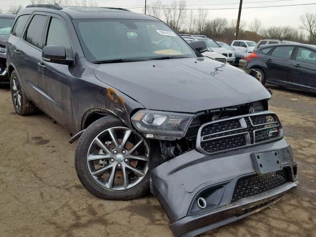 1C4RDJDG5JC414559 - 2018 DODGE DURANGO GT GRAY photo 1