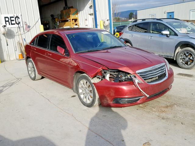 1C3BC1FG4BN584150 - 2011 CHRYSLER 200 TOURIN RED photo 1