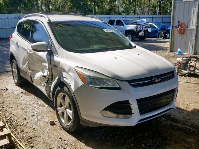 1FMCU0GX6DUC91456 - 2013 FORD ESCAPE SE WHITE photo 1