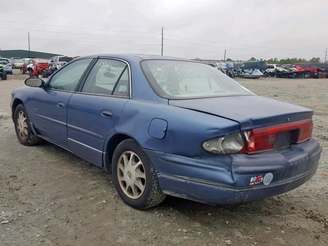 2G4WB52K0X1623662 - 1999 BUICK REGAL LS BLUE photo 3