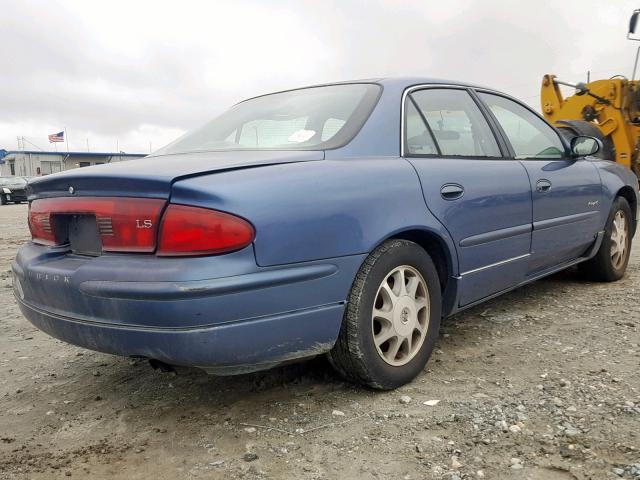 2G4WB52K0X1623662 - 1999 BUICK REGAL LS BLUE photo 4